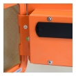 BASI mySafe battery holder and programming button on the inside of the safe door