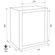 FORMAT MT 810 safe dimensional drawing FORMAT MT 810 safe dimensional drawing