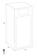 FORMAT Granat Deposit 30 deposit safe dimensional drawing FORMAT Granat Deposit 30 deposit safe dimensional drawing