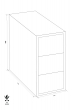 FIREKING FK 3-21 fire resistant filing cabinet dimensional drawing FIREKING FK 3-21 fire resistant filing cabinet dimensional drawing