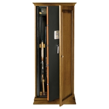 TECHNOSAFE TCE/10L wood covered weapon cabinet TECHNOSAFE TCE/10L wood covered weapon cabinet
