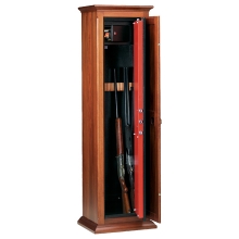TECHNOMAX HOME SAFE HS/400LK wood covered weapon cabinet TECHNOMAX HOME SAFE HS/400LK wood covered weapon cabinet
