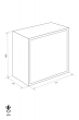MULTIBRAND K 70 key cabinet dimensional drawing MULTIBRAND K 70 key cabinet dimensional drawing
