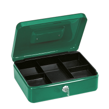 TECHNOSAFE ELEGANT 76/3 pénzkazetta, zöld TECHNOSAFE ELEGANT 76/3 pénzkazetta, zöld