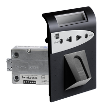 INSYS LOCKS Insys TwinLock B700/FC BioPIN S 1.1 Elektronik-Tresorschloss-Set, VdS 2