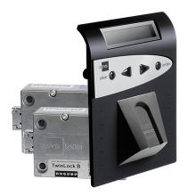 INSYS LOCKS Insys TwinLock B700/FC BioPIN S 2.1 electronic safe lock set, VdS 2