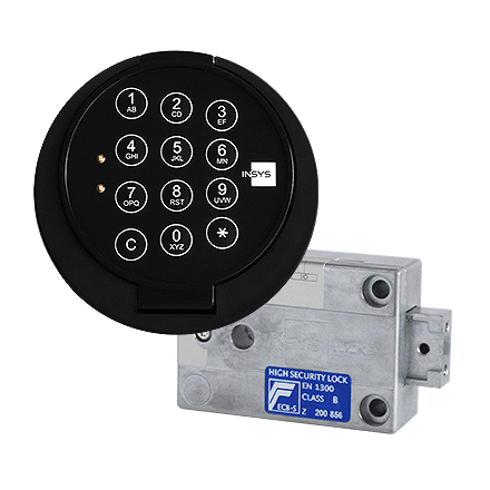 INSYS LOCKS CombiLock 200 Simplex (240) Elektronik-Tresorschloss-Set