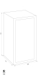 GST-ISS Kassel 35106 security safe dimensional drawing GST-ISS Kassel 35106 security safe dimensional drawing