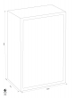 GST-ISS Kassel 35110 security safe dimensional drawing GST-ISS Kassel 35110 security safe dimensional drawing