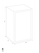 GST-ISS Dortmund 39506 security safe dimensional drawing