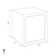 GST-ISS Dortmund 39508 security safe dimensional drawing GST-ISS Dortmund 39508 security safe dimensional drawing
