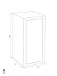 GST-ISS Dortmund 39510 security safe dimensional drawing