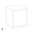GST-ISS München 40013 euro grade burglary safe dimensional drawing GST-ISS München 40013 euro grade burglary safe dimensional drawing