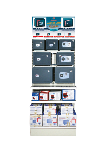 TECHNOMAX RA133M-C safe stand, grid, 1,33m