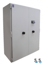 LEICHER Leicher 904 KB Panzerschrank, 2-türig, grau, geschlossen LEICHER Leicher 904 KB Panzerschrank, 2-türig, grau, geschlossen