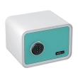 BASI mySafe 350C Elektronik-Tresor, blau-weiß, geschlossen BASI mySafe 350C Elektronik-Tresor, blau-weiß, geschlossen