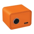BASI mySafe 350C electronic safe, orange, closed