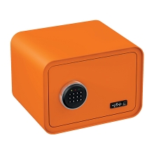 BASI mySafe 350C Elektronik-Tresor, orange, geschlossen