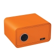 BASI mySafe 430C electronic safe, orange, closed