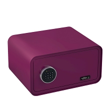 BASI mySafe 430C electronic safe, purple-claret, closed BASI mySafe 430C electronic safe, purple-claret, closed