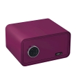 BASI mySafe 430C electronic safe, purple-claret, closed