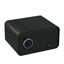 BASI mySafe 430C electronic safe, black, closed BASI mySafe 430C electronic safe, black, closed