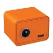 BASI mySafe 350F Fingerabdruck-Tresor, orange, geschlossen
