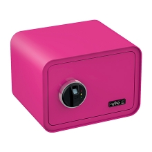 BASI mySafe 350F Fingerabdruck-Tresor, pink, geschlossen