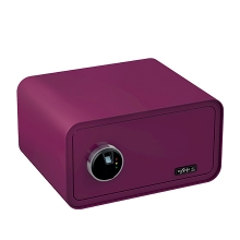 BASI mySafe 430F fingerprint safe, purple-claret, closed BASI mySafe 430F fingerprint safe, purple-claret, closed